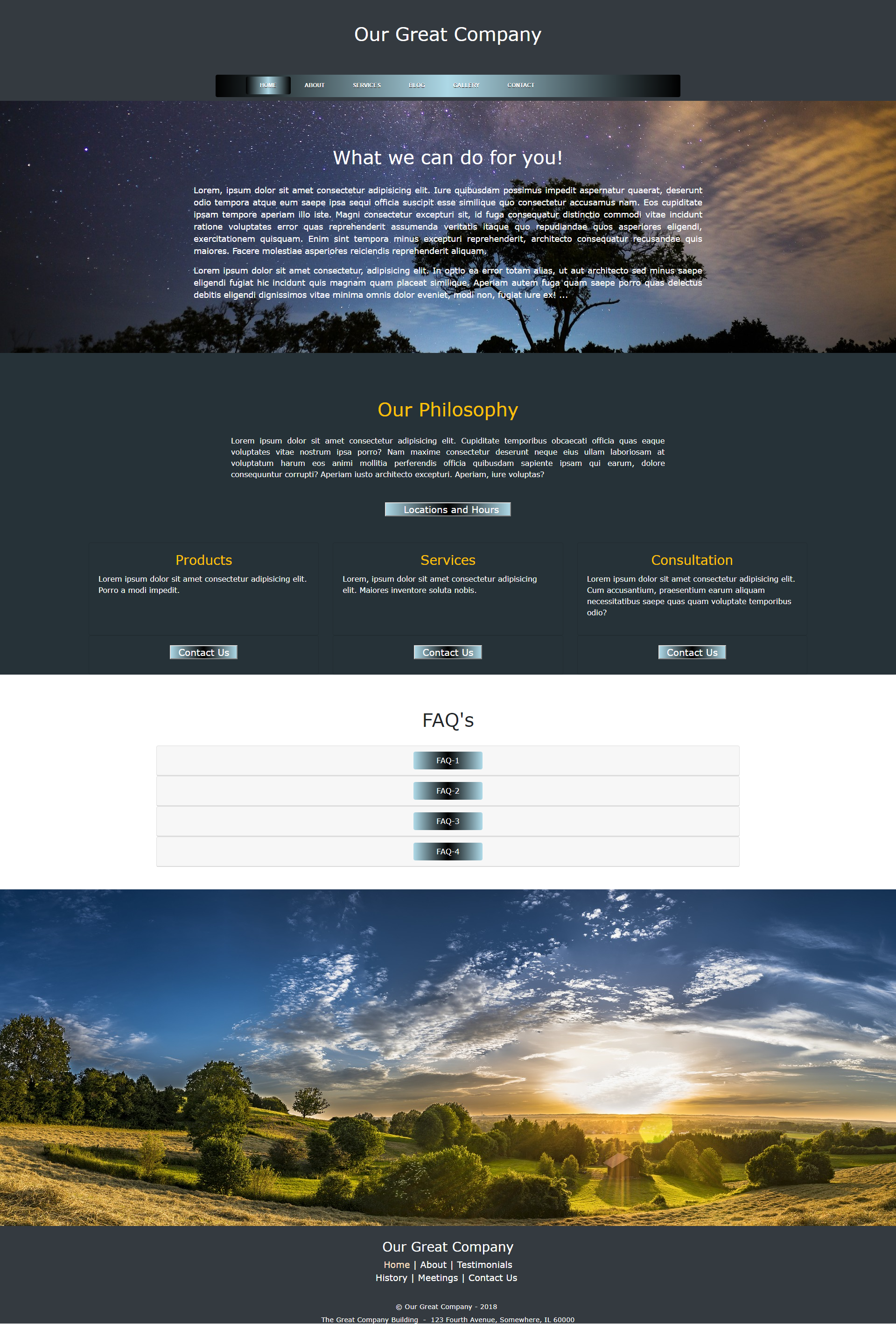 General Business Template